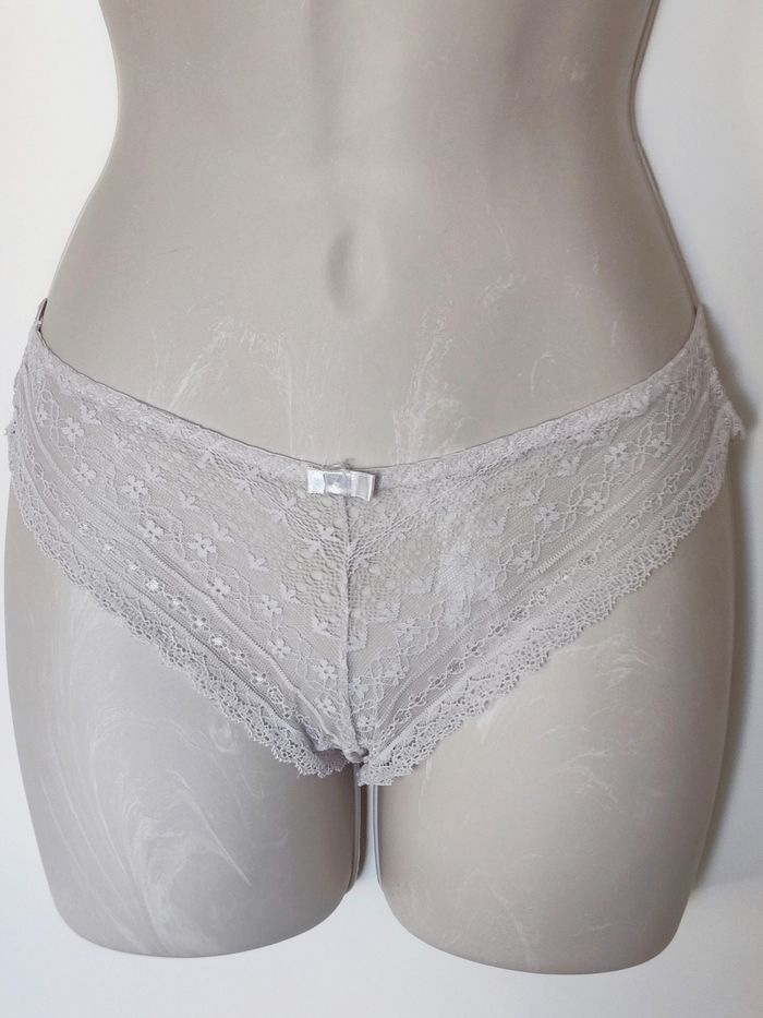 Lot 2 culottes  dentelle noir blanc - 38/M - photo numéro 2