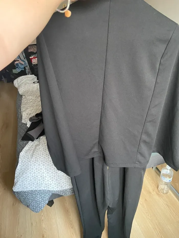 Combinaison pantalon cape soirée L - photo numéro 4