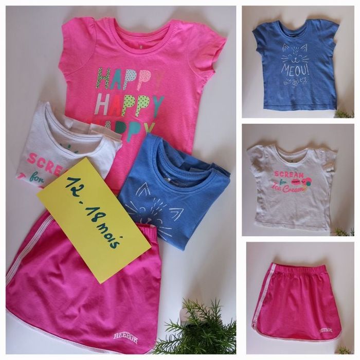 Lot vêtements bébé fille