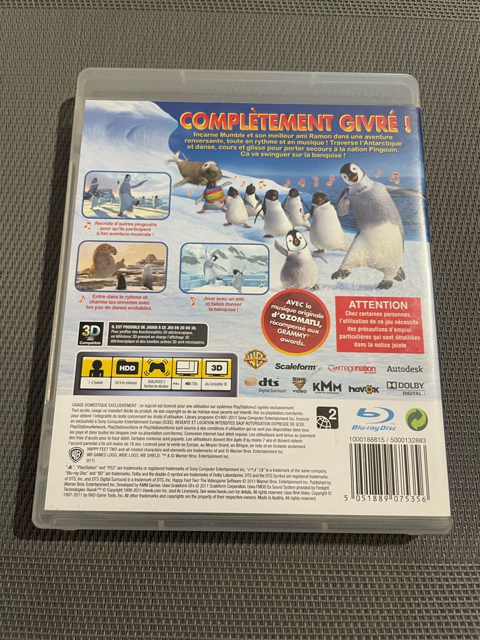 Happy Feet 2 Jeu PS3 FR - photo numéro 3