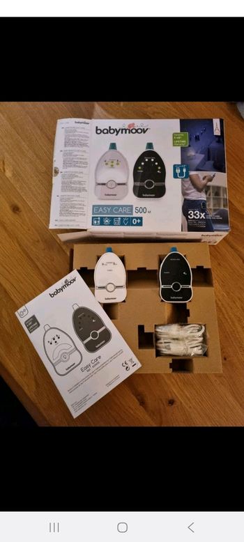 Babyphone Easy Care de Babymoom Portée de 500m