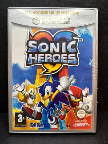Jeux Nintendo gamecube sonic heroes complet PAL