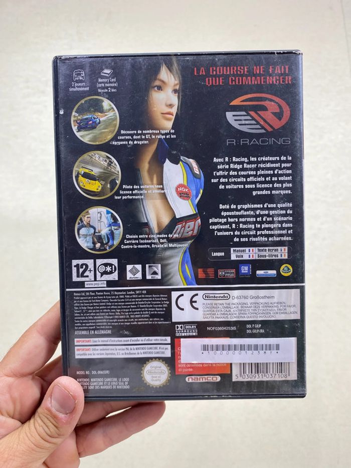 🏁 R: Racing GameCube – version PAL FR complète 🚗💨 - photo numéro 2