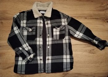 Veste à carreaux noire et blanche Zara taille 5 ans