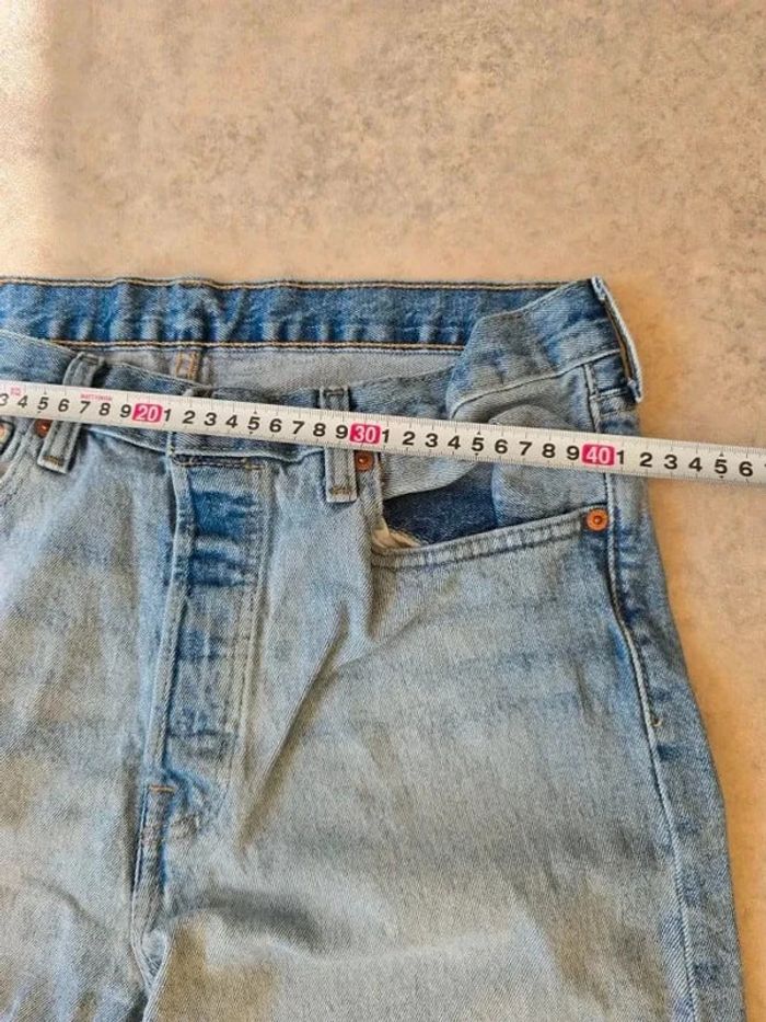 Jeans Levi's W33 FR42 L30 coupe droite bleu Homme Men pan292b - photo numéro 4