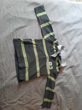 Polo rayé taille 3 ans