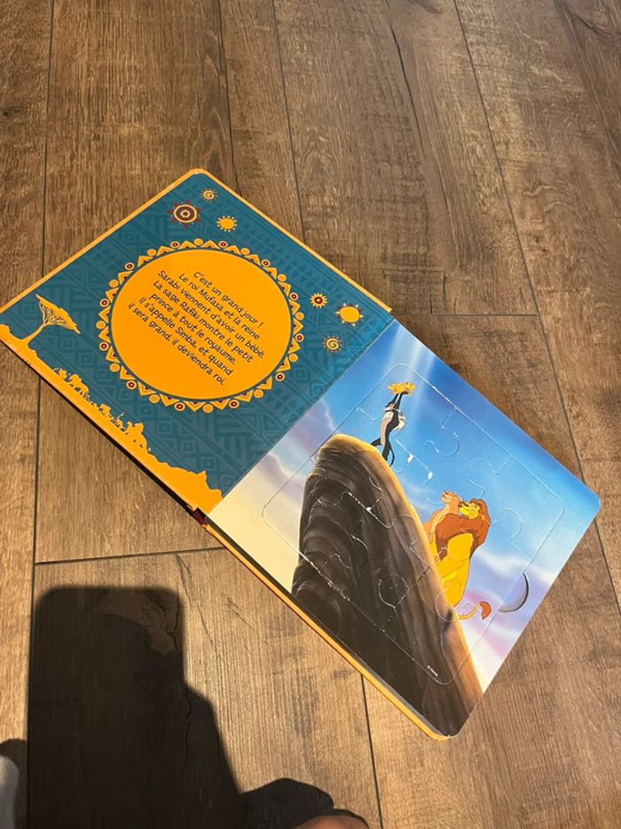 Mon petit livre puzzle Le roi lion - photo numéro 2