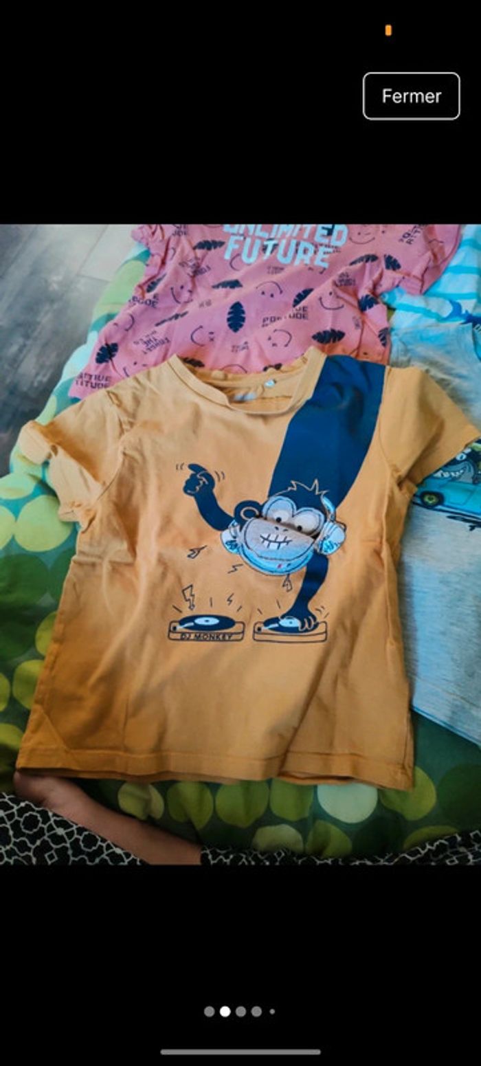 Lot de 4 tee shirt - photo numéro 2