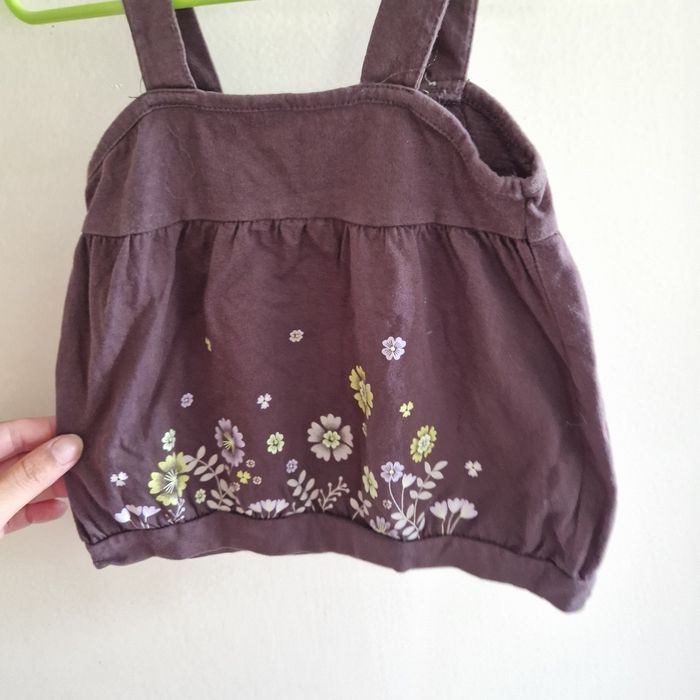 1 an tunique marron fleuri - photo numéro 4