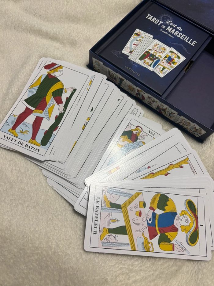 L’art du tarot de Marseille cartes XL + livret - photo numéro 7