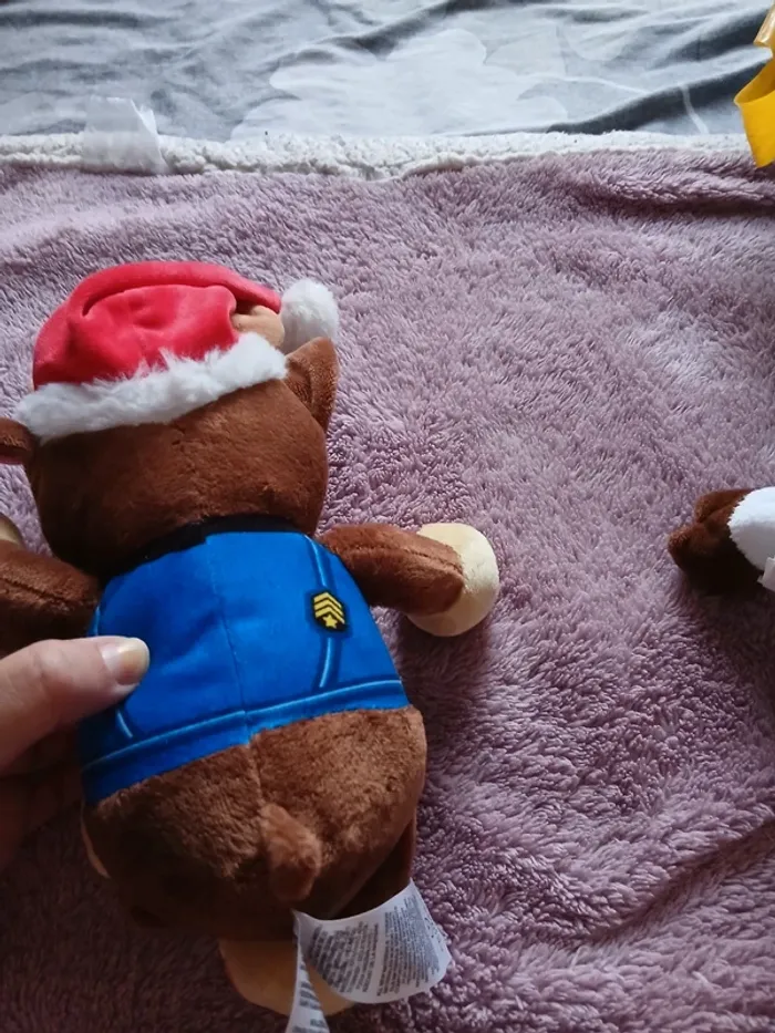 Peluche chase de noel - photo numéro 2