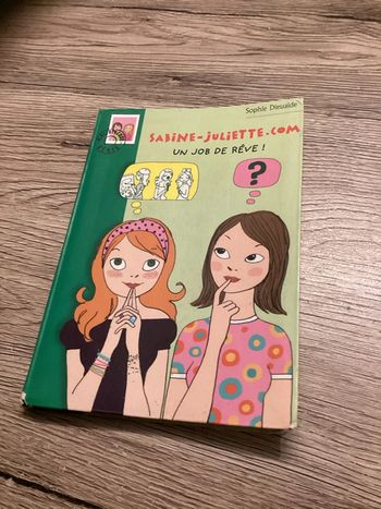 livre sabine juliette.com un job de rêve