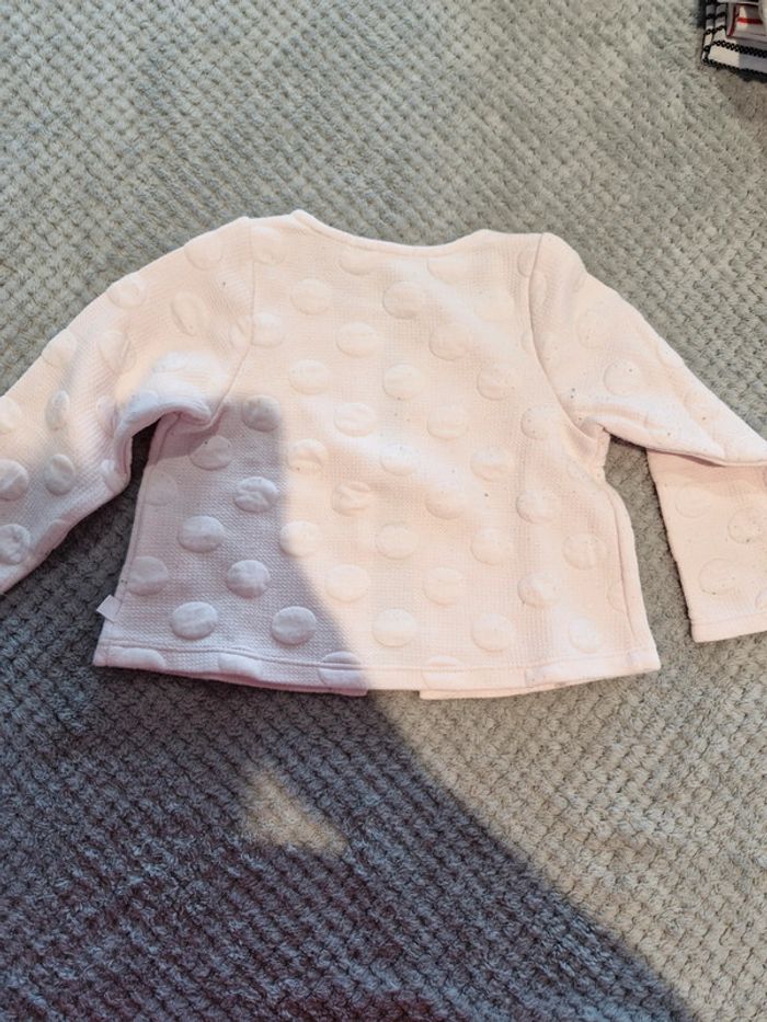 Gilet Obaïbi fille 18 mois rose - photo numéro 4