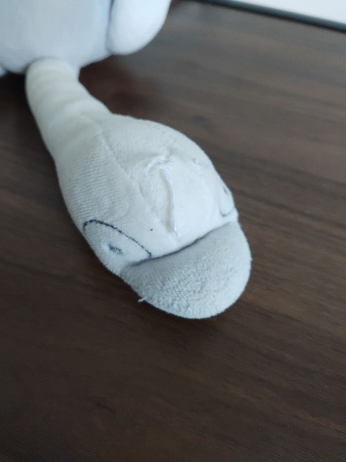 Peluche doudou cigogne - photo numéro 2