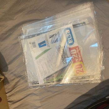 Pochette plastique