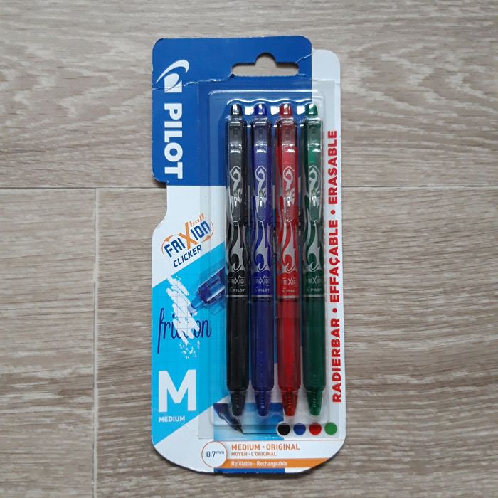 Lot de 4 stylos Frixion Pilot NEUF