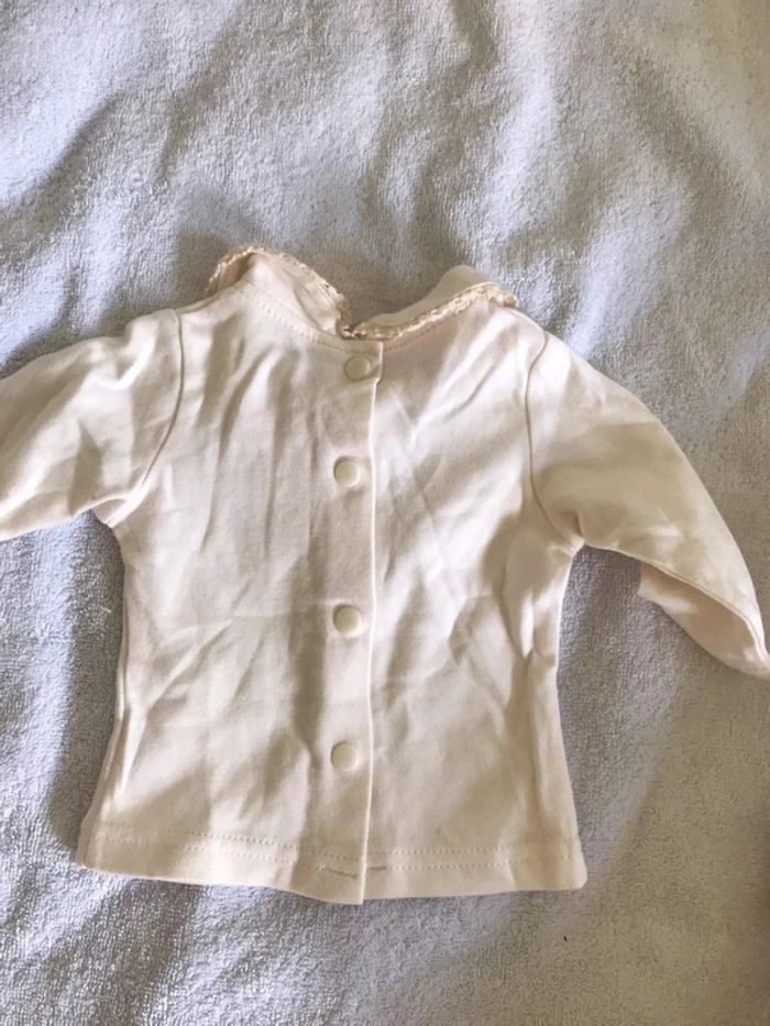 Grenouillère avec tshirt manches longues mixte neuf 🌸 taille 0/3 mois - photo numéro 7