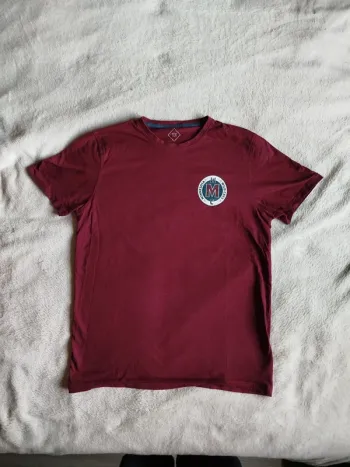 T-shirt homme Tex grenat taille M