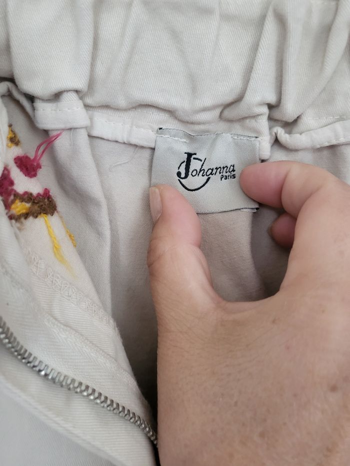 Pantalon large brodé - photo numéro 5