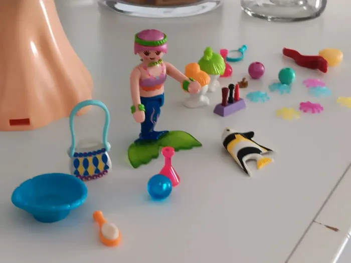 Salon de beauté sirene playmobil - photo numéro 2