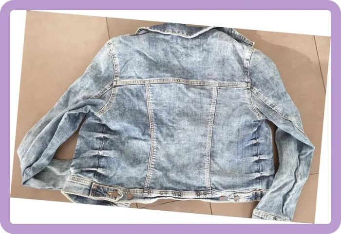 Veste blazer jean 38 - photo numéro 3