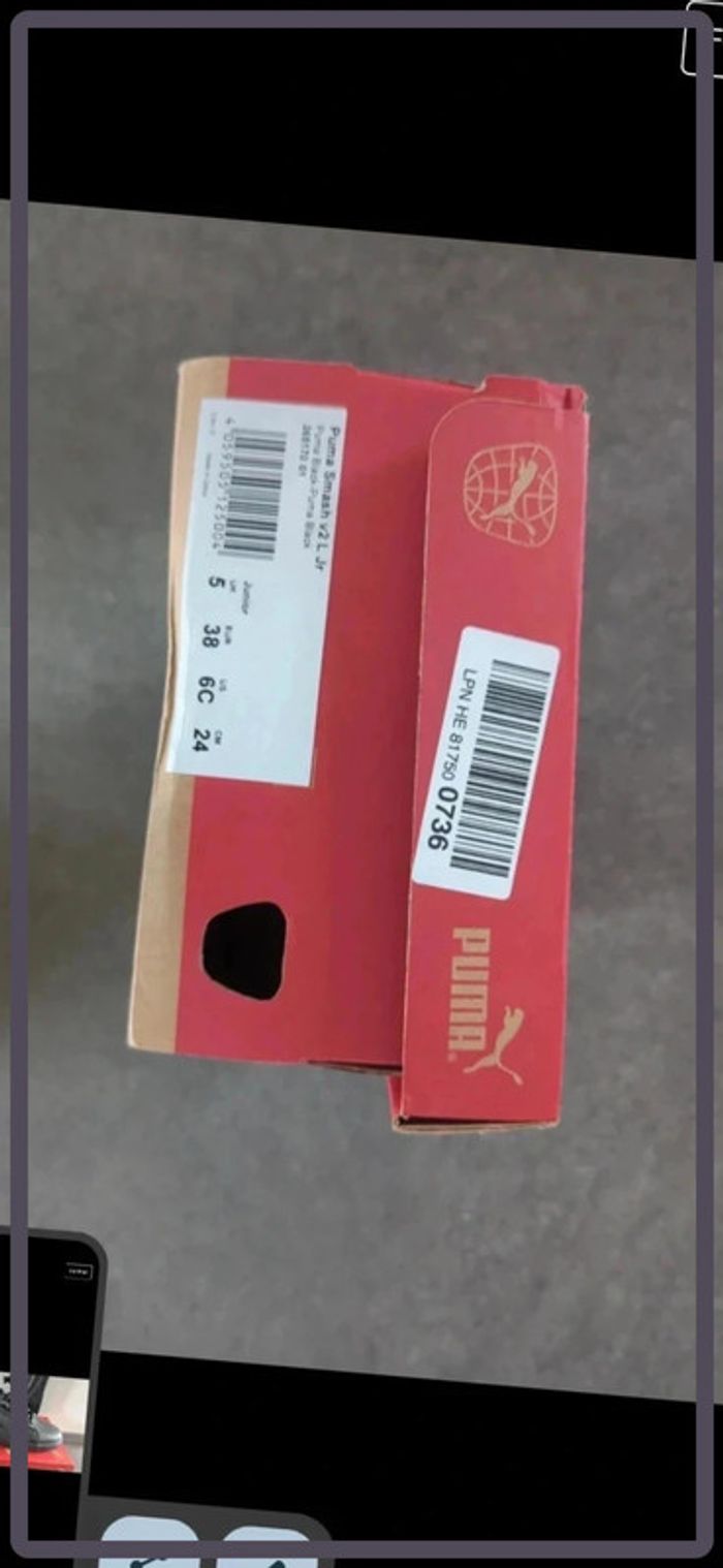PUMA Smash V2 L Jr Baskets Basses - photo numéro 3