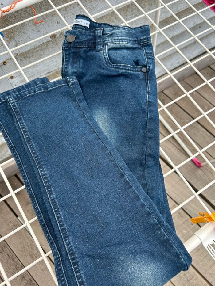 Lot de 3 jeans Gémo – Enfant 12 ans – Comme neufs - photo numéro 2