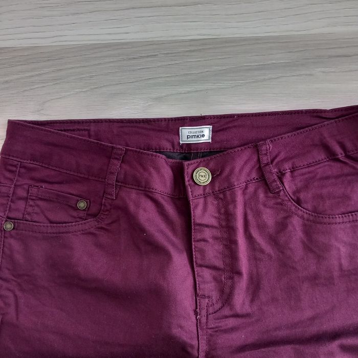 Jean femme mauve Pimkie taille 38 - photo numéro 2