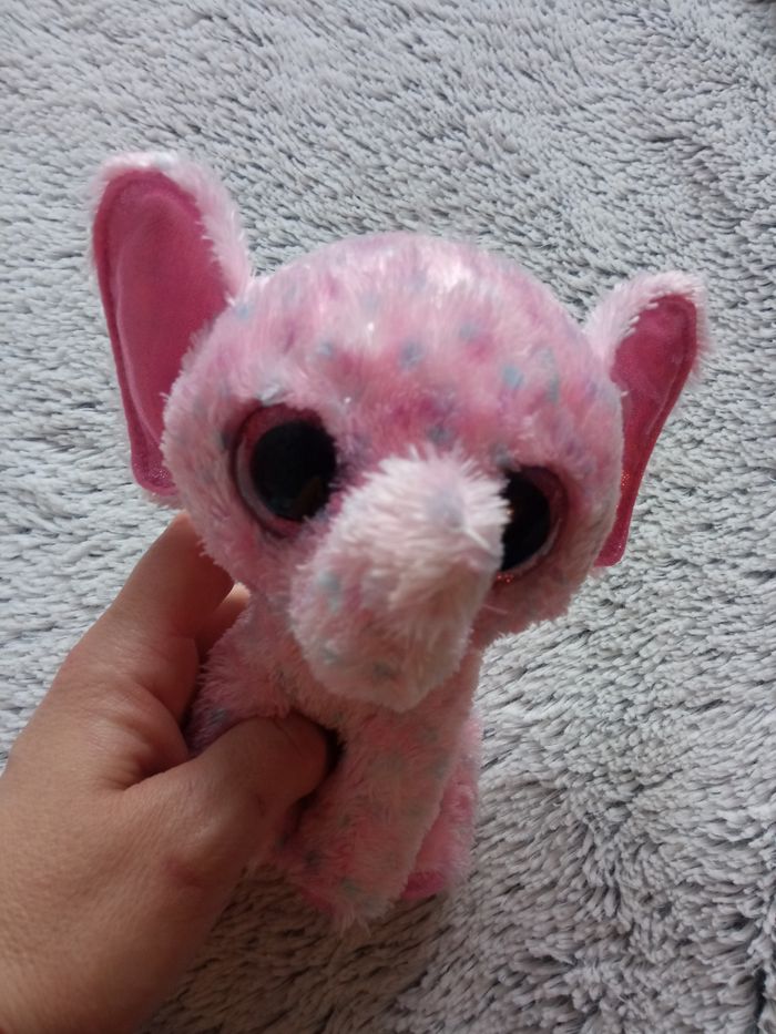 Peluche éléphant TY - photo numéro 3