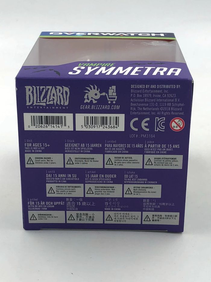 Figurine Overwatch Blizzard Vampire Symmetra neuf - photo numéro 6