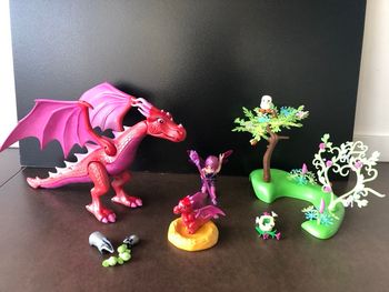 Playmobil « gardienne des fées avec dragon «