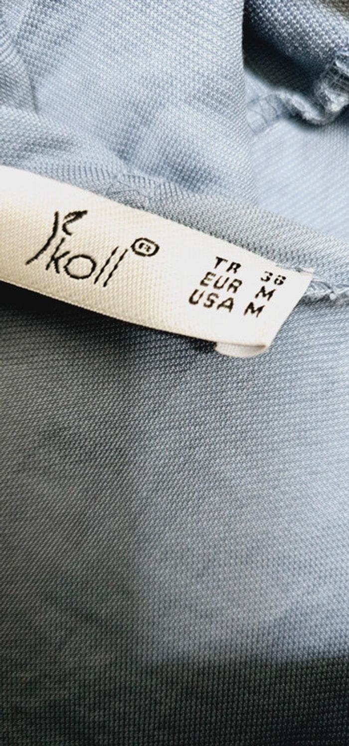 Veste longue Gilet long Blazer effet Lin KOLL Taille 40/42 - photo numéro 2