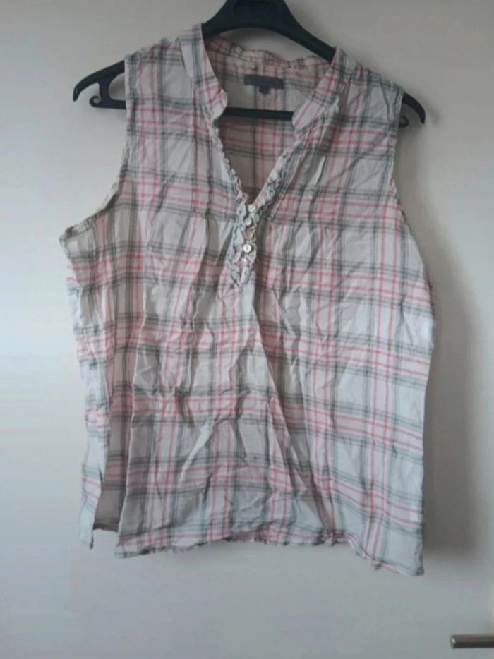 Tshirt style chemise femme  in extenso 42