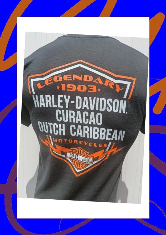 Tee shirt manches courtes S Harley Davidson - photo numéro 6