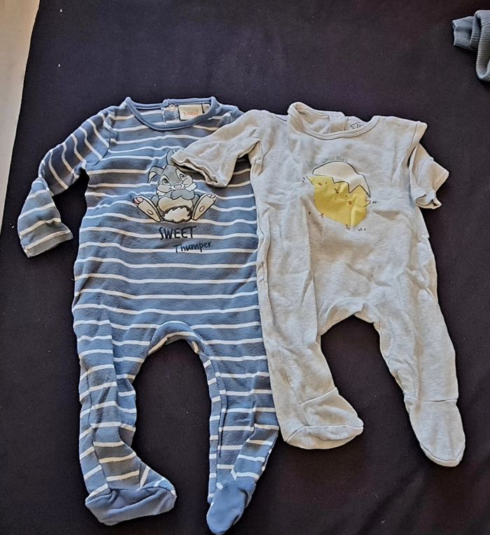 Lot pyjamas 3 mois - photo numéro 3
