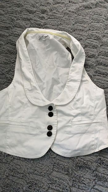 Haut blanc Jennyfer taille L