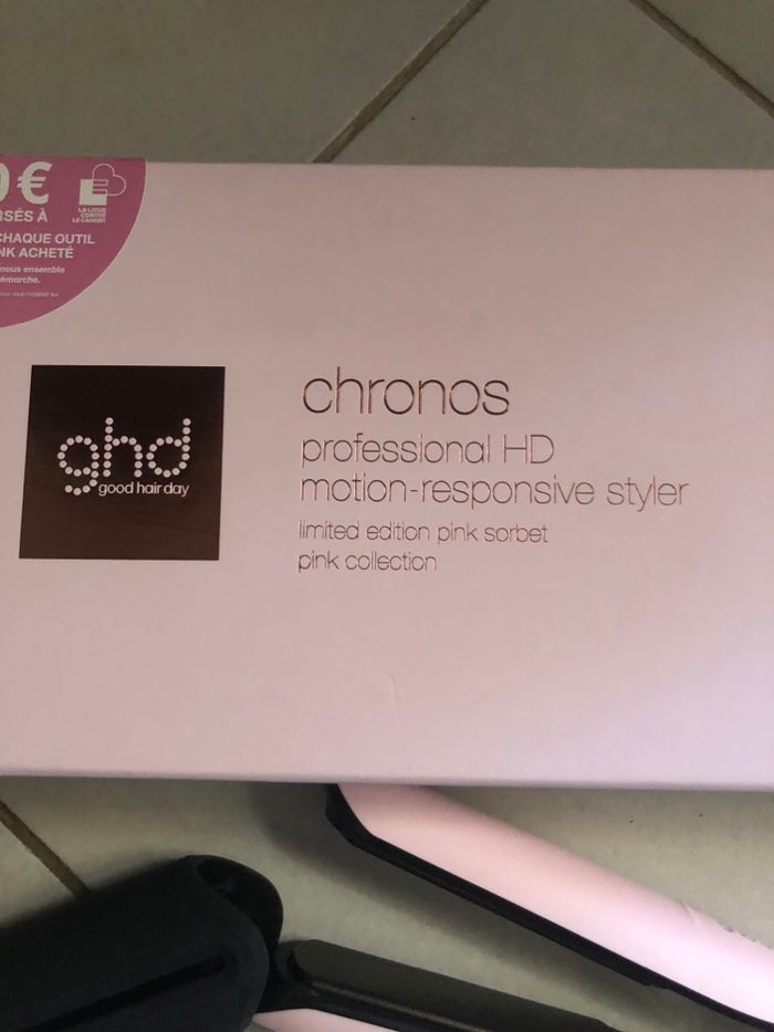 Lisseur GHD Chrono pink édition 2025 - photo numéro 3