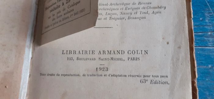 Texte et Récits d'histoire  Sainte 1923 - photo numéro 7