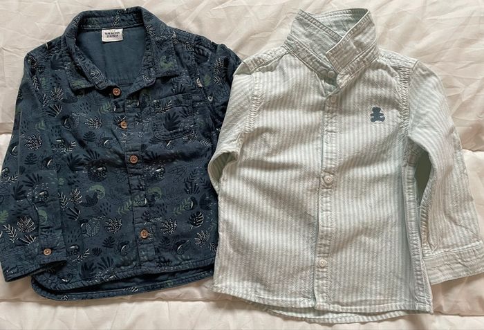 Lot 2 chemises ML 24M