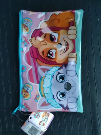 Trousse pour crayons rentrée scolaire paw patrol