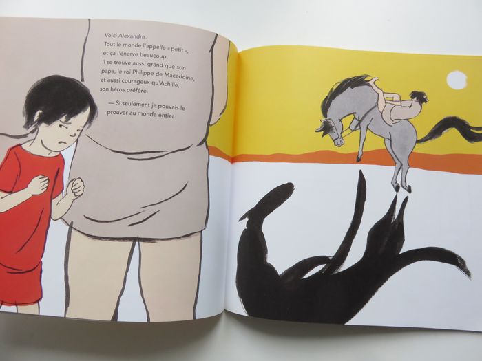 Album 4 à 8 ans : Bucéphale. (Pénélope Jossen - L'école des loisirs) - photo numéro 8