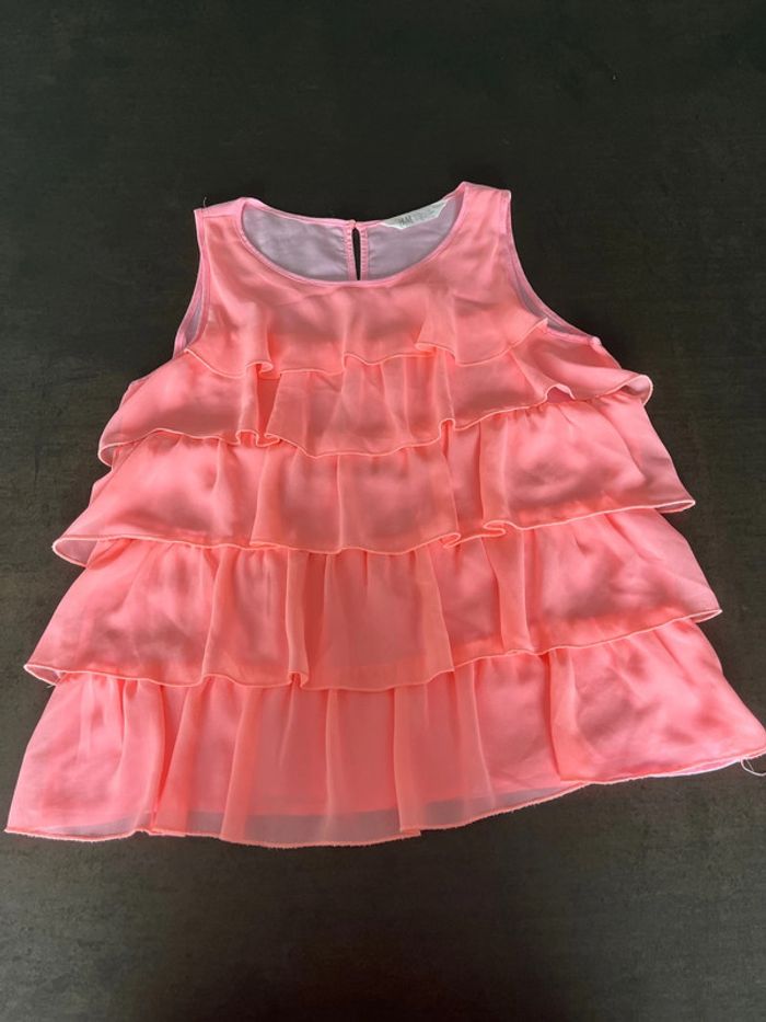 Haut à volants H et M 12 ans