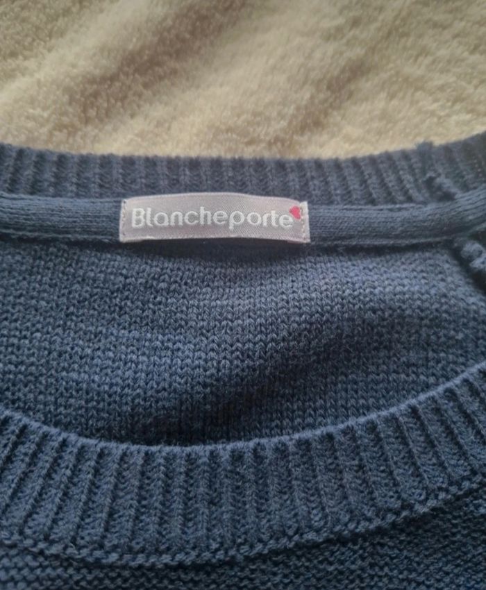 Pull bleu marine - photo numéro 7