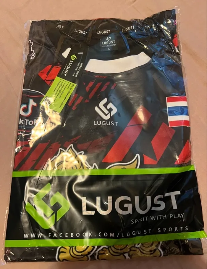Maillot Thaïlandais 🇹🇭 SINGHA – bleu – taille L – neuf avec étiquette - photo numéro 3