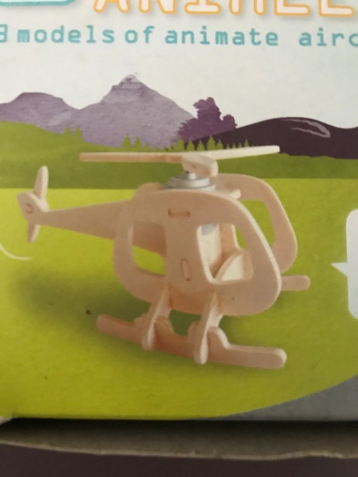 Lot 3 maquettes d’aviation animées Nature & découvertes - photo numéro 4