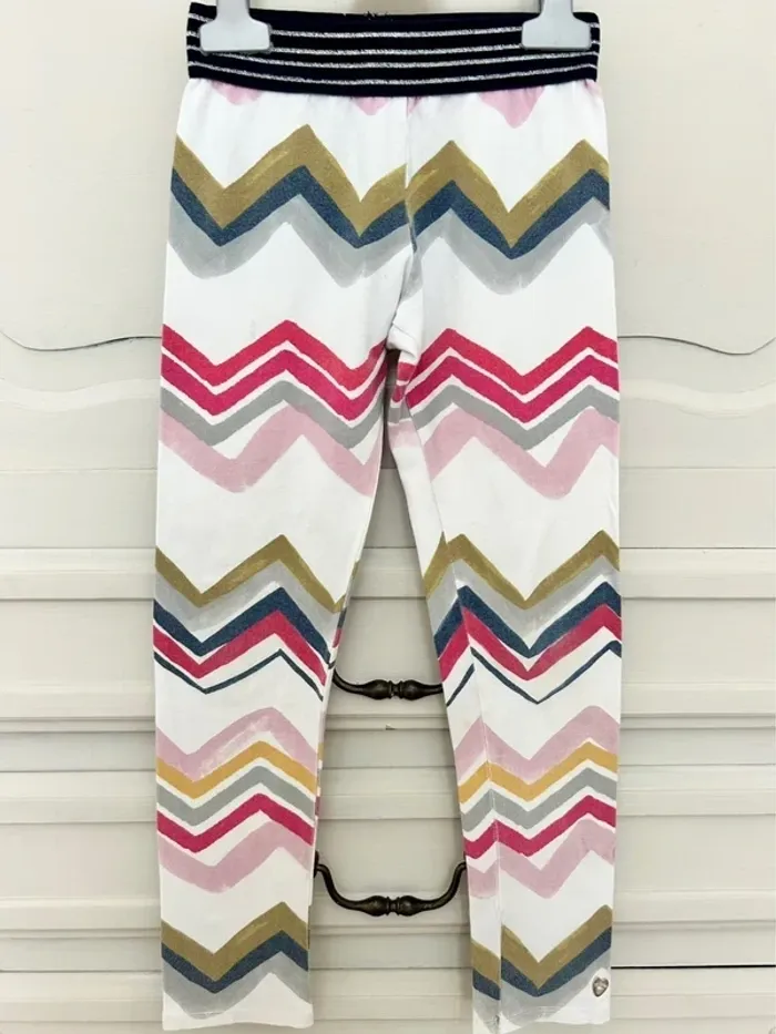 Ravissant legging Catimini à motif géométrique taille 8 ans - photo numéro 3