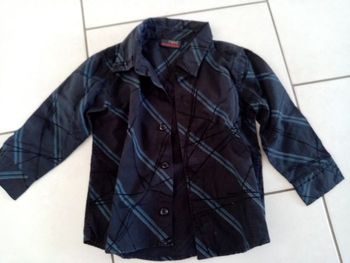 Chemise rayée à manches longues