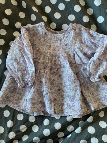 Blouse Bout’chou 12 mois