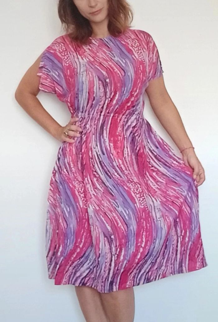 Belle robe colorée vintage TU