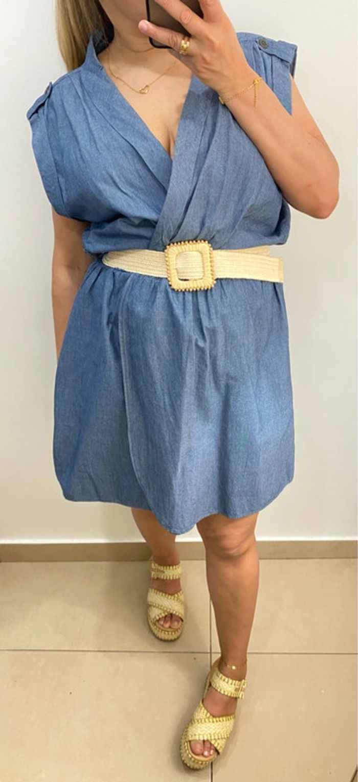Robe en jean